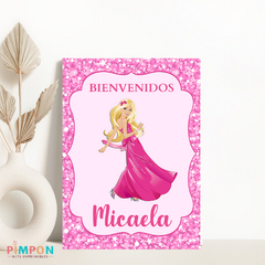 Kit imprimible personalizado - Barbie