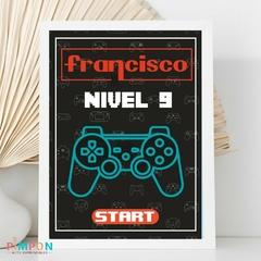 Kit imprimible textos editables - Gamer - comprar online
