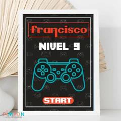 Kit imprimible textos editables - Gamer - comprar online