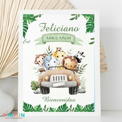 Kit imprimible textos editables - Safari - comprar online