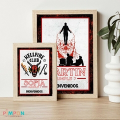 Kit imprimible textos editables - Stranger Things