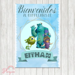 Kit imprimible personalizado - Monster INC