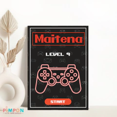 Kit imprimible textos editables - Gamer mod. 02 - comprar online