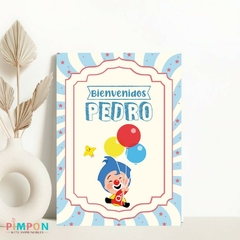 Kit imprimible personalizado - Plim plim