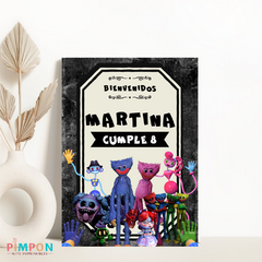 Kit imprimible textos editables - Poppy Playtime