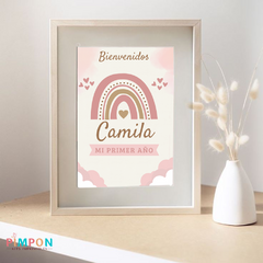 Kit imprimible personalizado - Arcoiris