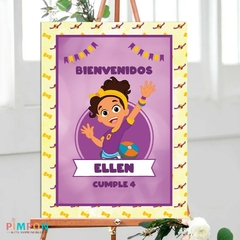 Kit imprimible textos editables - Meekah - Blippi