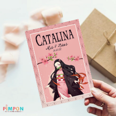Kit imprimible personalizado - Demon Slayer - Nezuko Kamado en internet
