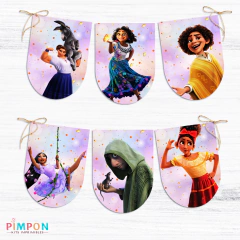 Kit imprimible personalizado - ENCANTO - Luisa madrigal - tienda online