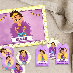 Kit imprimible textos editables - Meekah - Blippi - comprar online