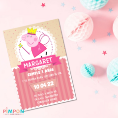 Kit imprimible textos editables - Peppa Pig on internet
