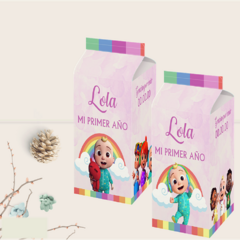 Kit imprimible personalizado - Cocomelon (rosa) - tienda online
