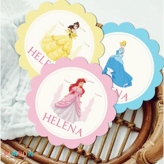 Kit imprimible personalizado - Princesas Disney en internet