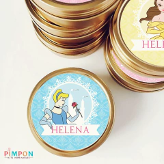 Kit imprimible personalizado - Princesas Disney - pimpon