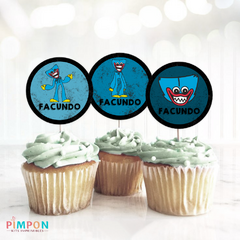 Kit imprimible personalizado - Poppy Playtime - Hyggy Wuggy