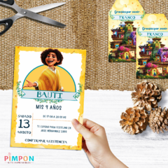Kit imprimible textos editables - ENCANTO - Camilo Madrigal - pimpon