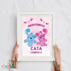 Kit imprimible personalizado - las pistas de blue - Magenta - comprar online