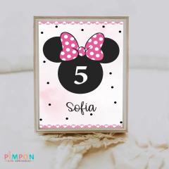 Kit imprimible personalizado - minnie mouse rosa - comprar online