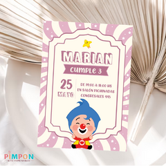 Kit imprimible personalizado - Plim plim (rosa) - comprar online