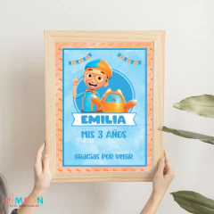 Kit imprimible textos editables - Blippi Wonders - comprar online