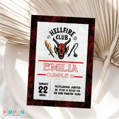 Kit imprimible textos editables - Stranger Things - comprar online