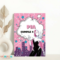 Kit imprimible personalizado - Ghost spider - Spider Wen on internet