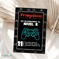 Kit imprimible textos editables - Gamer en internet