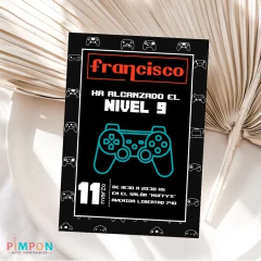 Kit imprimible textos editables - Gamer en internet