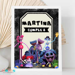 Kit imprimible personalizado - Poppy Playtime