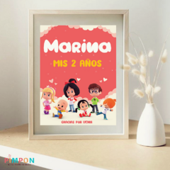 Kit imprimible personalizado - Cleo y Cuquin (rosa) - buy online