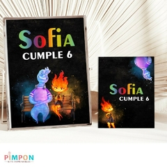Kit imprimible textos editables - elemental (negro)