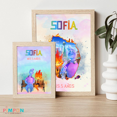 Kit imprimible textos editables - elemental
