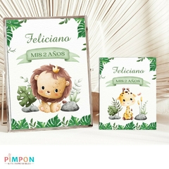 Kit imprimible personalizado - Safari - comprar online