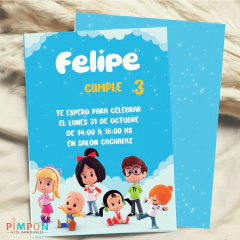 Kit imprimible textos editables - Cleo y Cuquin - comprar online