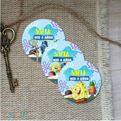 Imagen de Kit imprimible personalizado - Bob esponja