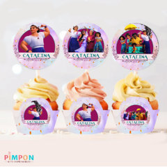 Kit imprimible textos editables - ENCANTO - Luisa madrigal