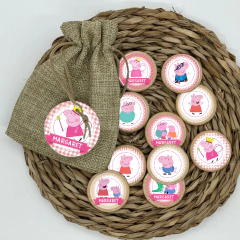 Kit imprimible textos editables - Peppa Pig - comprar online