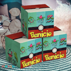 Kit imprimible textos editables - Pokemon - evoluciones de bulbasaur en internet
