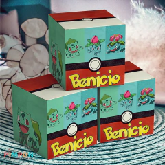 Kit imprimible textos editables - Pokemon - evoluciones de bulbasaur en internet
