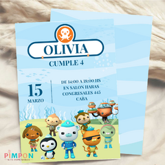 Kit imprimible personalizado - octonautas en internet