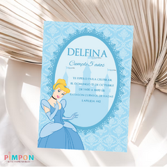 invitacion / invitation / convite DIGITAL - cenicienta