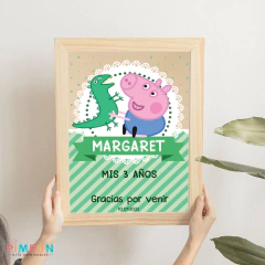 Kit imprimible personalizado - George Pig (Peppa Pig) en internet