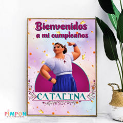 Kit imprimible personalizado - ENCANTO - Luisa madrigal