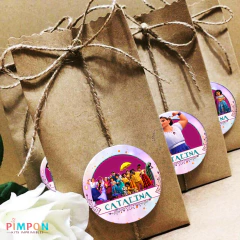 Kit imprimible personalizado - ENCANTO - Luisa madrigal - pimpon