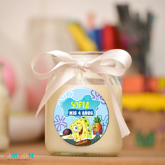 Kit imprimible textos editables - Bob esponja - pimpon