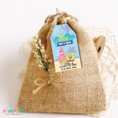 Imagen de Kit imprimible personalizado - Bob esponja