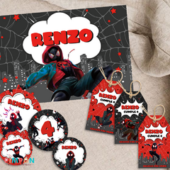 Kit imprimible personalizado - Hombre Ara - pimpon