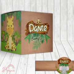 Kit imprimible textos editables - Animales de la selva en internet