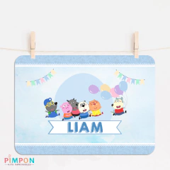 Kit imprimible personalizado - Wolfoo - pimpon