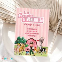 Kit imprimible personalizado - la granja de zenon (rosa) on internet